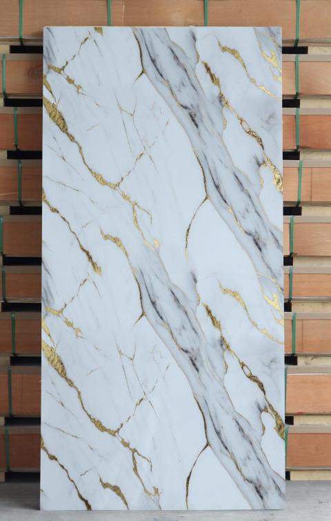 Wasserdichte PVC -Marmorwandplatte