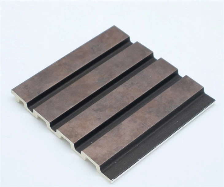Korea Wood Alternative Charcoal Ps Wall Panel For Interior Decoration factory
