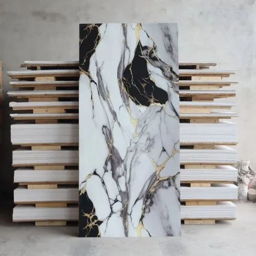 Hochwertige wasserdichte und feuerfeste PVC -Marmorplatten